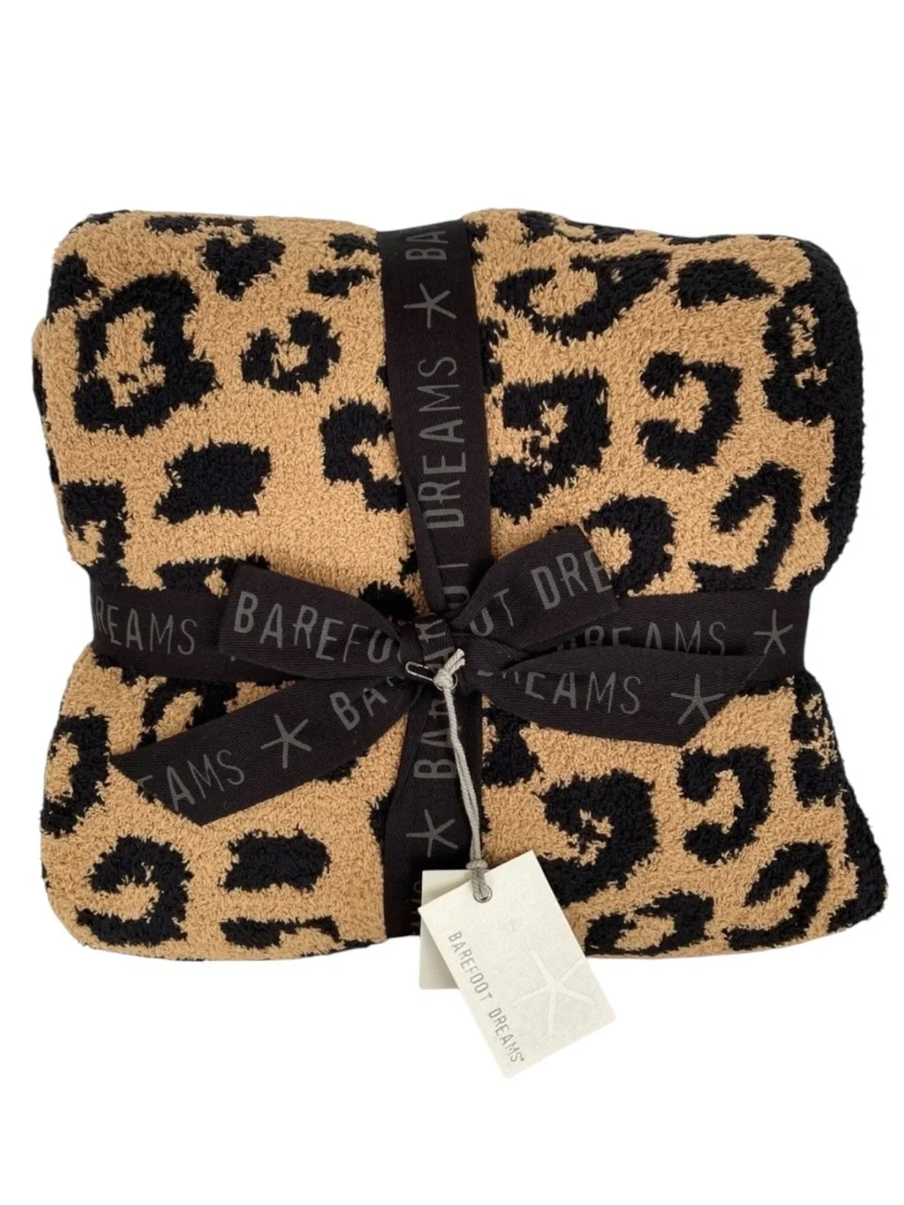 Barefoot Dreams Cozy Chic Animal Print Throw Blanket